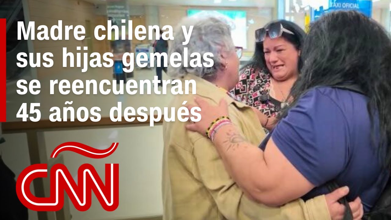Tras 45 años de búsqueda, esta madre pudo abrazar de nuevo a sus hijas gemelas