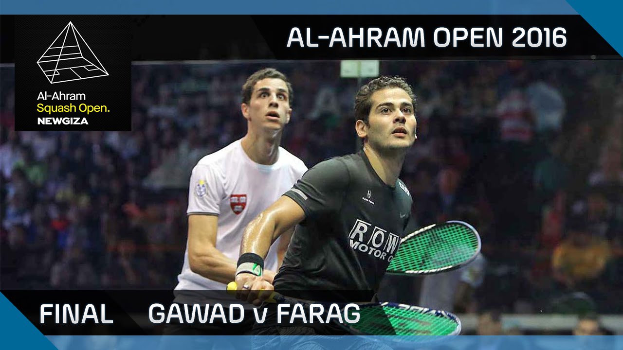 Squash: Gawad v Farag - Al-Ahram Open 2016 - Final Highlights