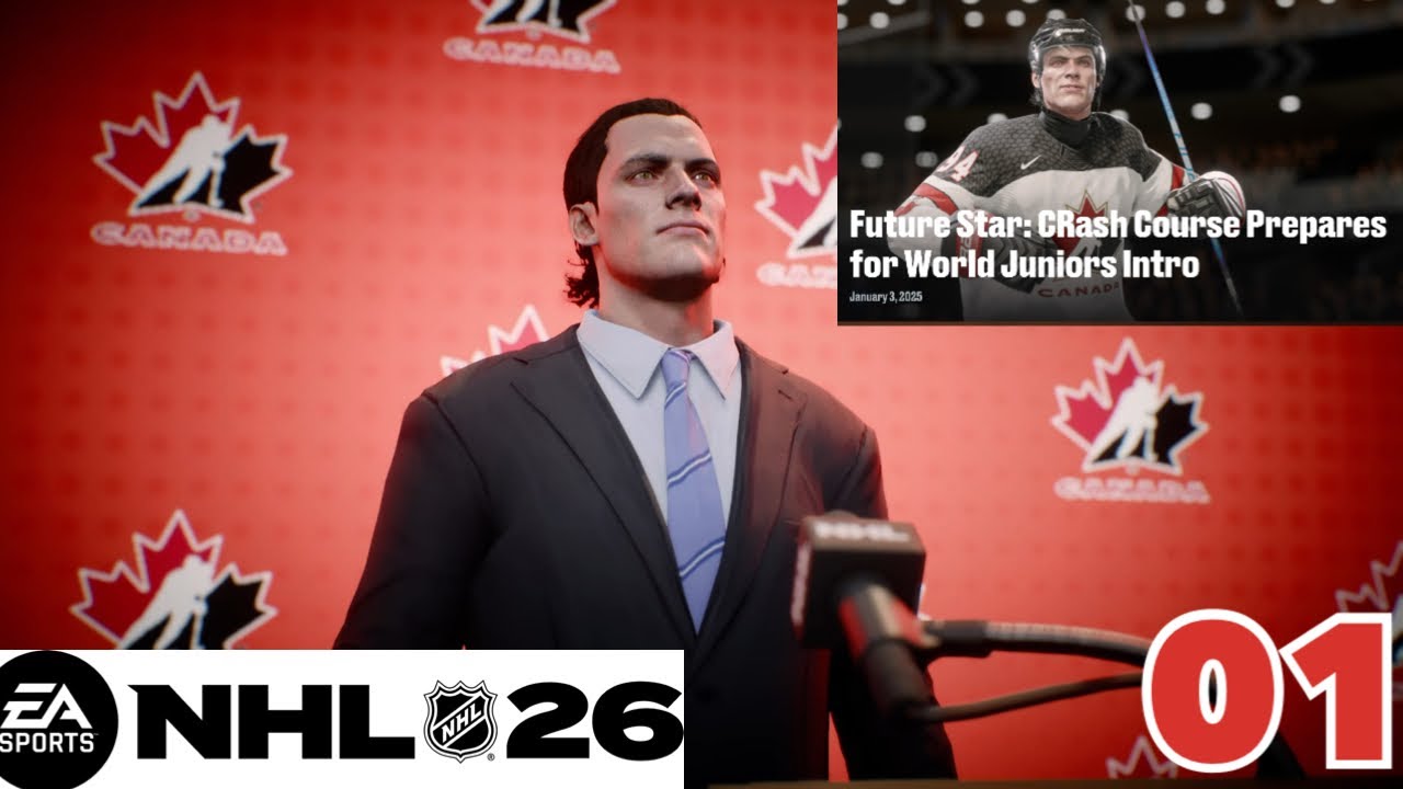 NHL26 BE A PRO 01 Возвращение Крэша