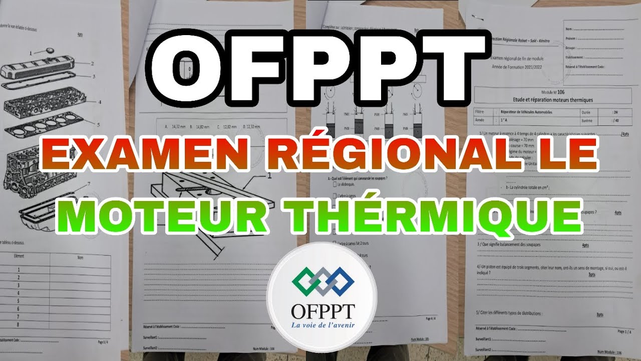 EFM RÉGIONAL MOTEUR THÉRMIQUE OFPPT