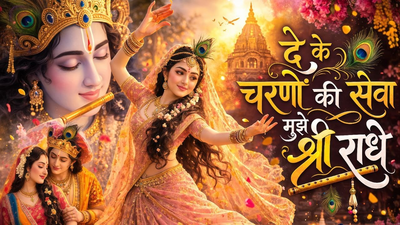 Radha Kirshna Bhajan || दे के चरणों की सेवा मुझे श्री राधे || De Ke Charno Ki Seva || Bhumika Sharma