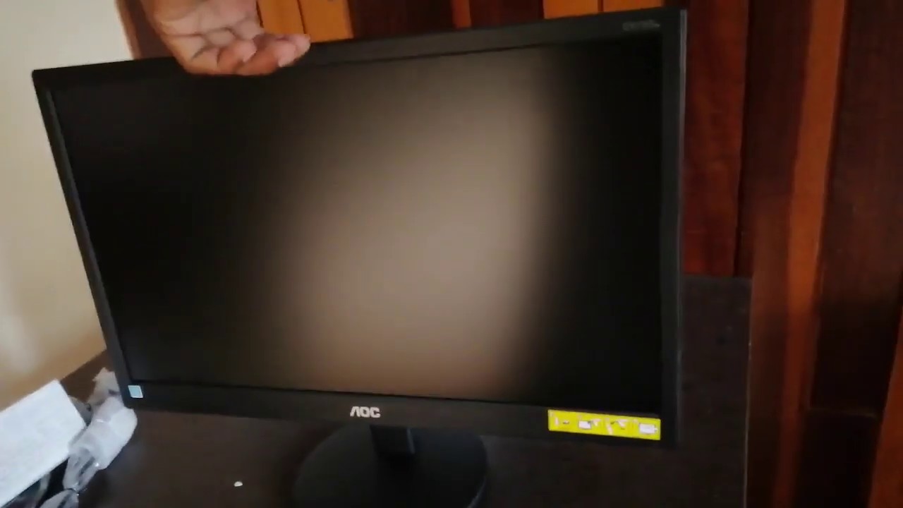 Unboxing AOC E970Sw Monitor