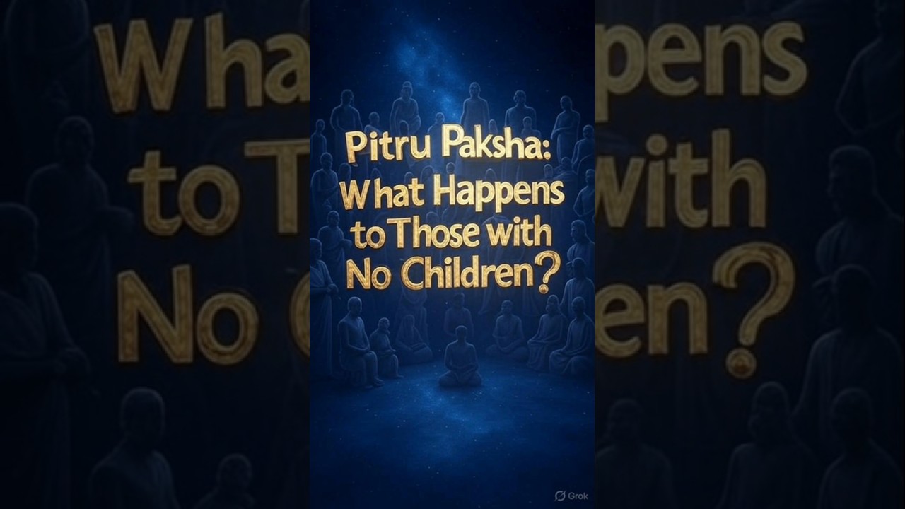 What Happens to Those With No Children? | Pitru Paksha Explained