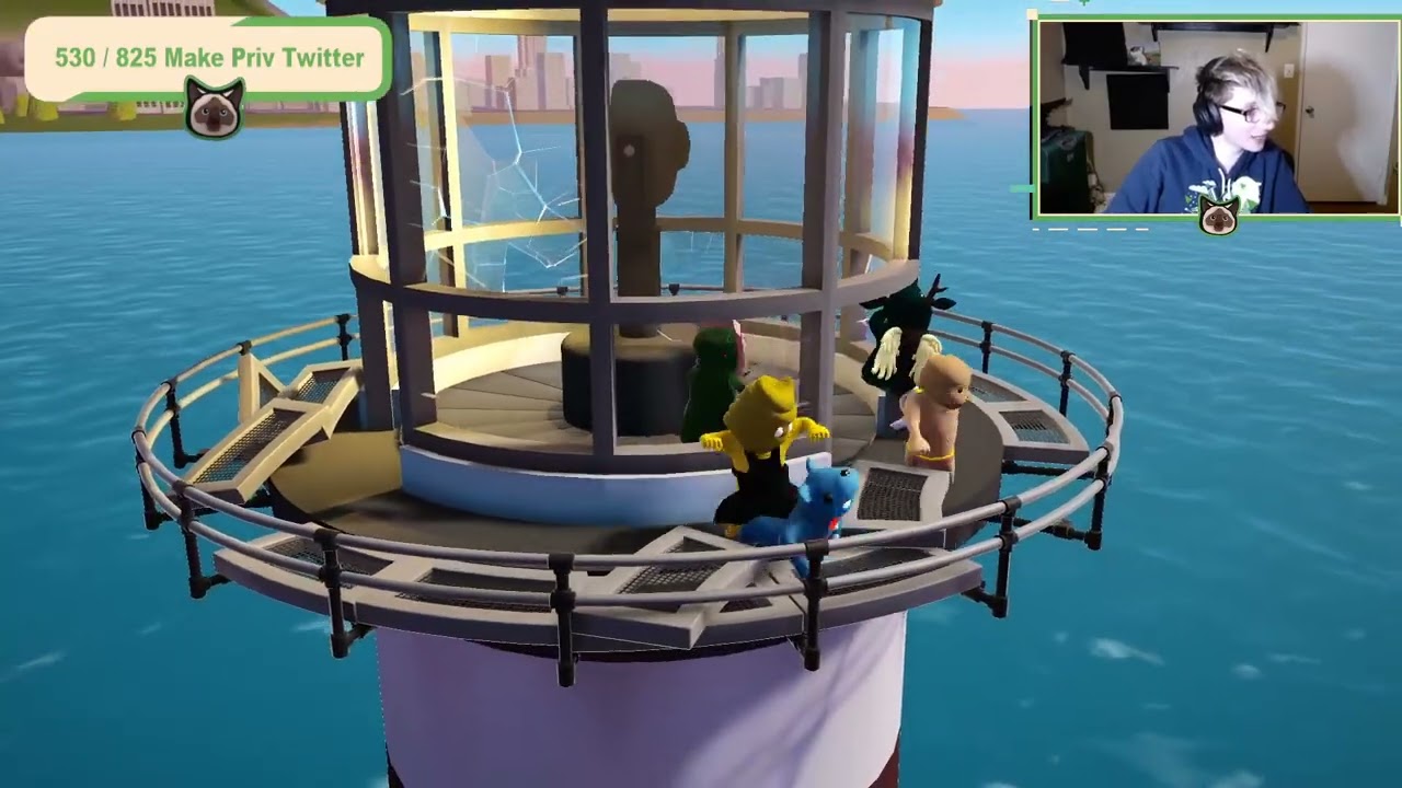 Antfrost - 06 Feb 22 - PPSAT Gang Beast lobby :DD | !group !merch !socials - Gang Beasts (Full VOD)