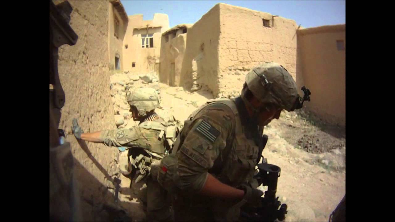 FIREFIGHT ON HELMET CAM IN AFGHANISTAN - PART 2
