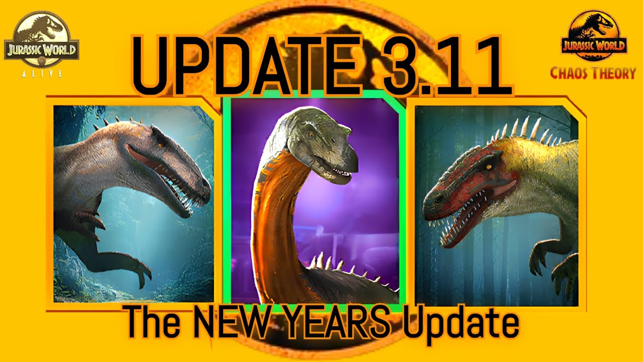 JURASSIC WORLD ALIVE 3.11 UPDATE IS HERE! Everything You Need to Know!