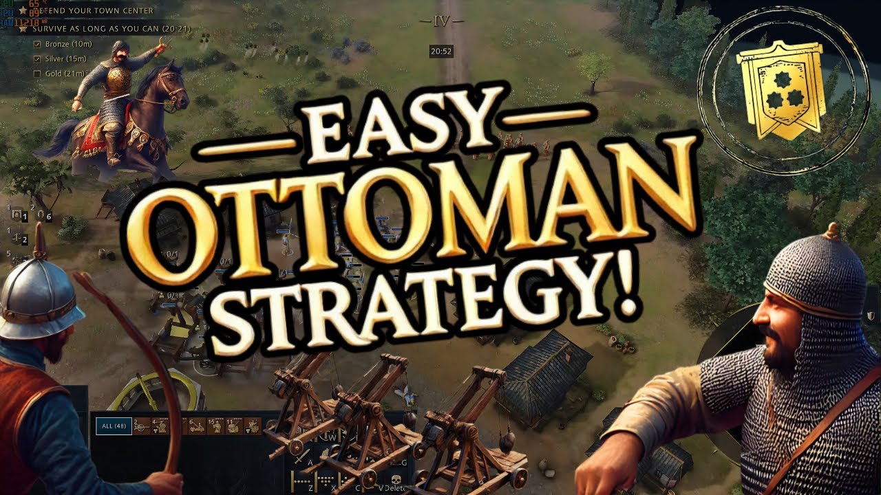 Age of Empires IV: Gold Medal Every Time! Ottoman Art of War Strategy