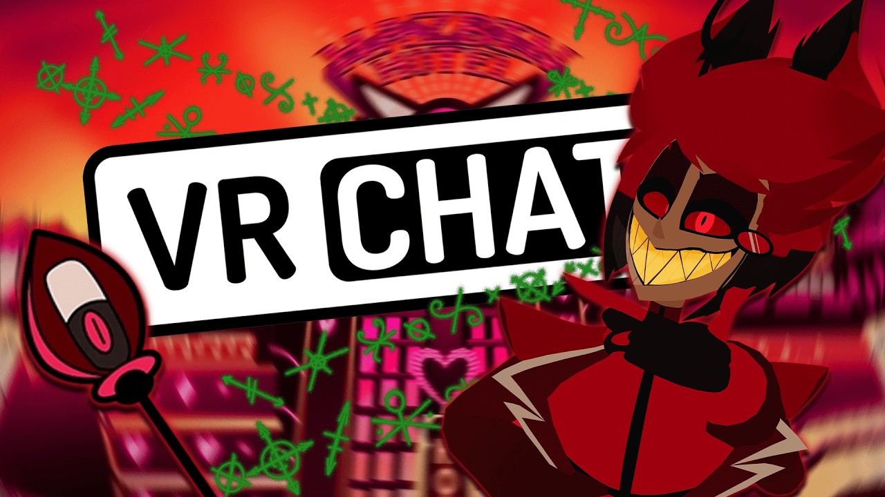 ALASTOR MAKES DEALS IN VRCHAT! (HAZBIN HOTEL)