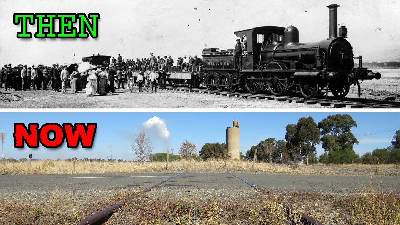Tracing the abandoned Katamatite railway line