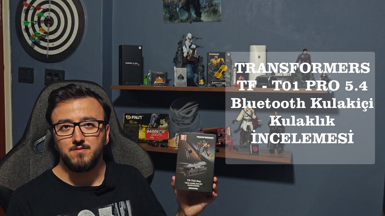 SIRADIŞI KULAKLIK! Transformers TF-T01 PRO Bluetooth 5.4 Kulak İçi Kulaklık İncelemesi