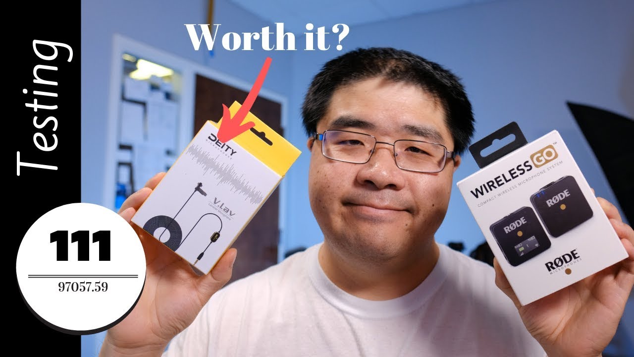 Rode Wireless Go with Deity V.Lav Microphone