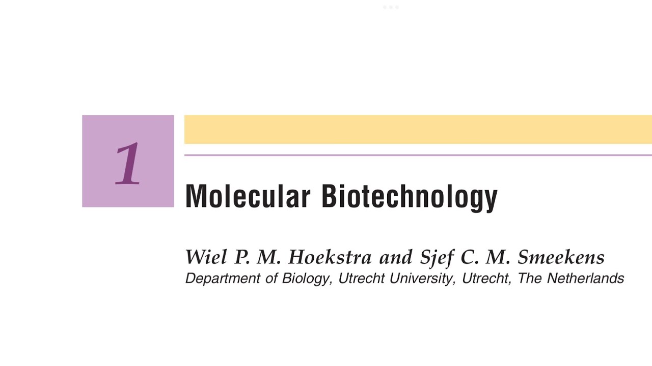 Biotechnology|| chapter 1 (part 2) || مرحلة خامسة صيدلة