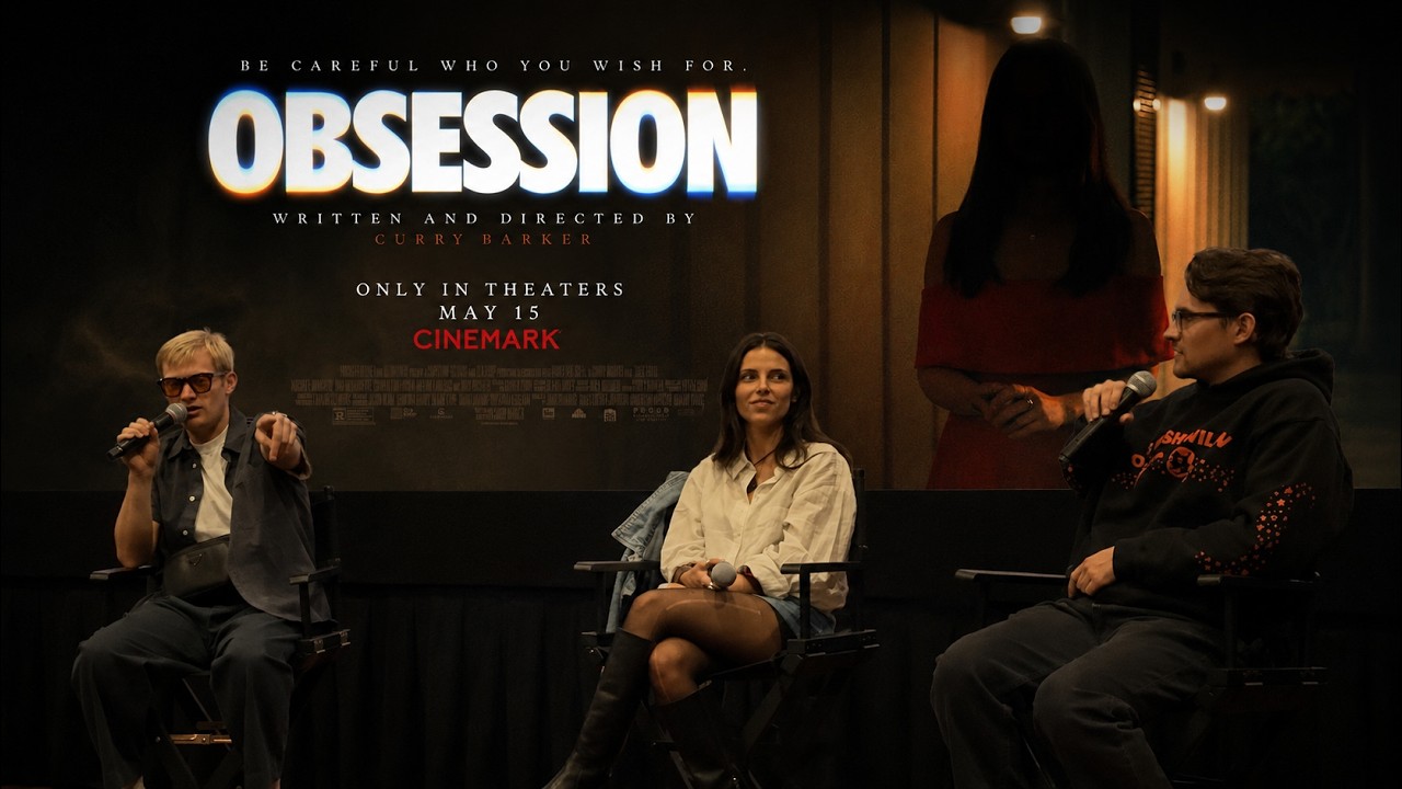 Obsession Q&A with writer & director Curry Barker and actors Michael Johnston and Inde Navarrette