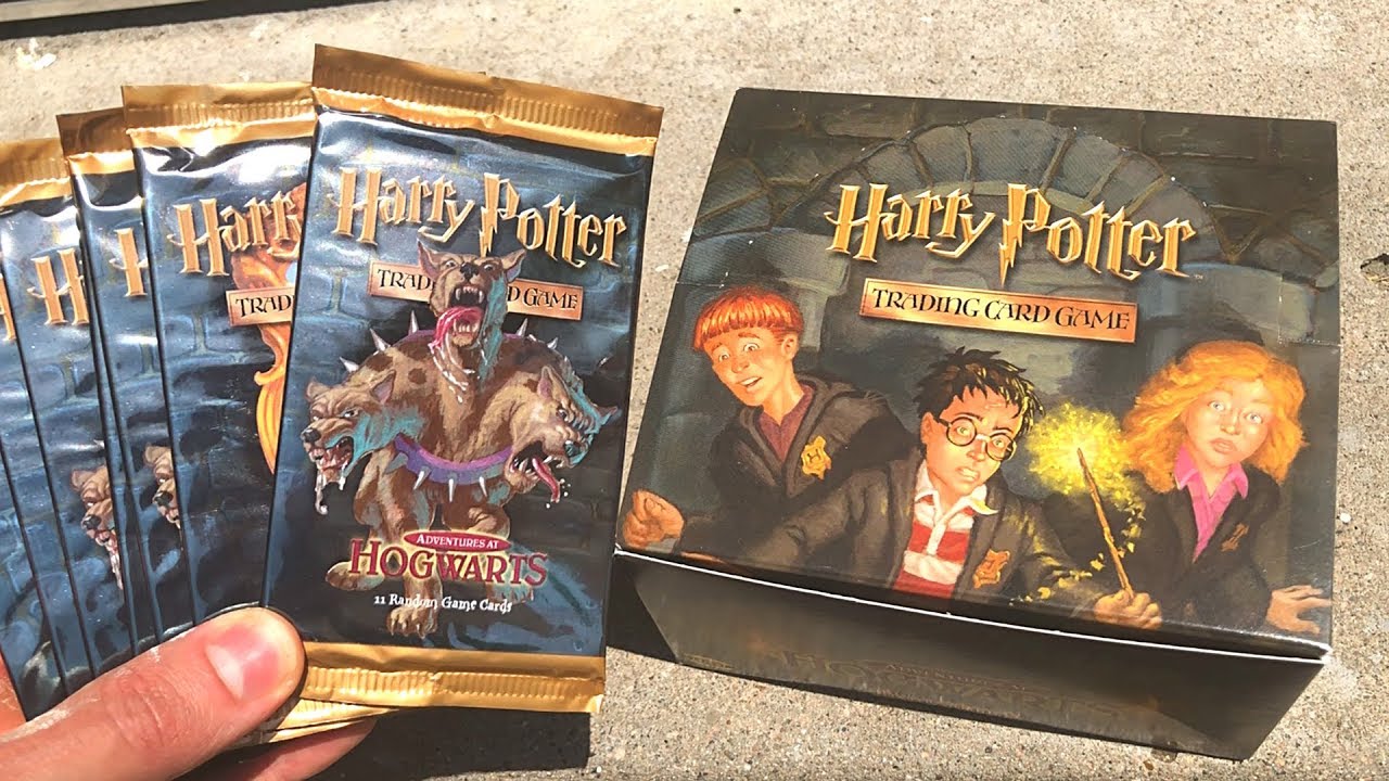 OPENING HARRY POTTER HOGWARTS GAME CARDS!