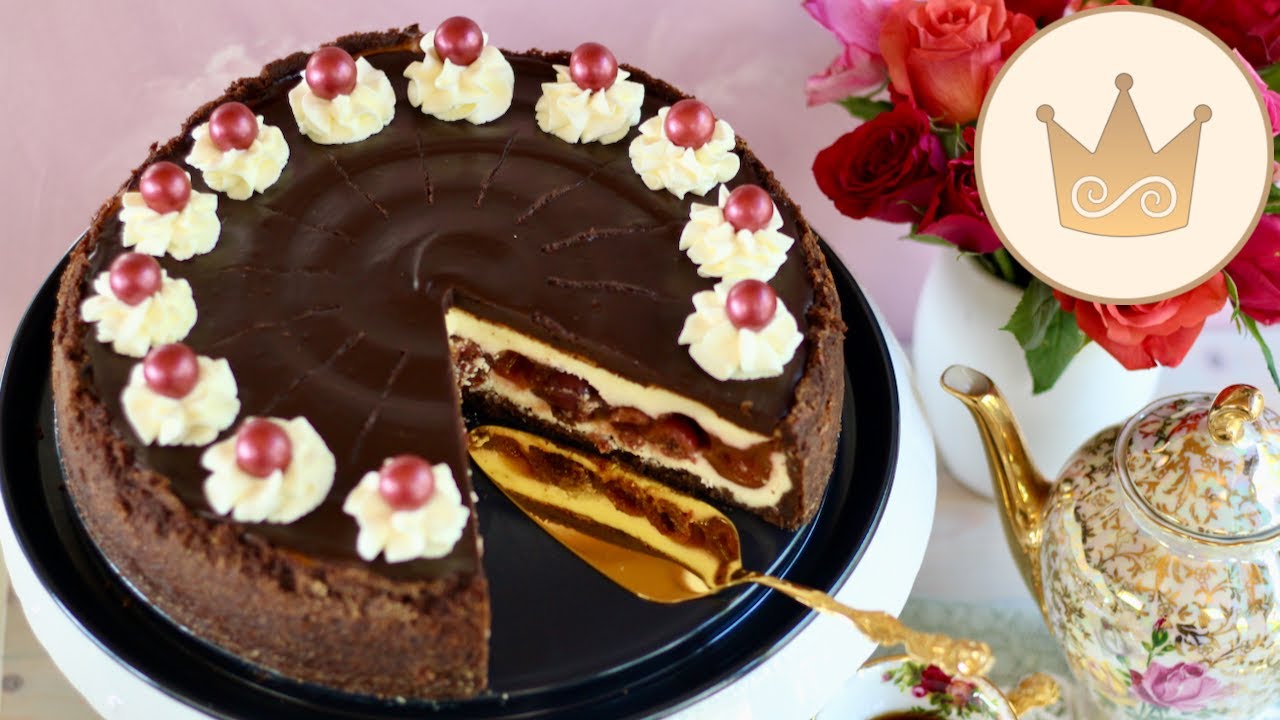 DER HAMMER! 😅 SCHWARZWÄLDER KIRSCH-KÄSEKUCHEN-TORTE! KLASSIKER VEREINT! REZEPT VON SUGARPRINCESS