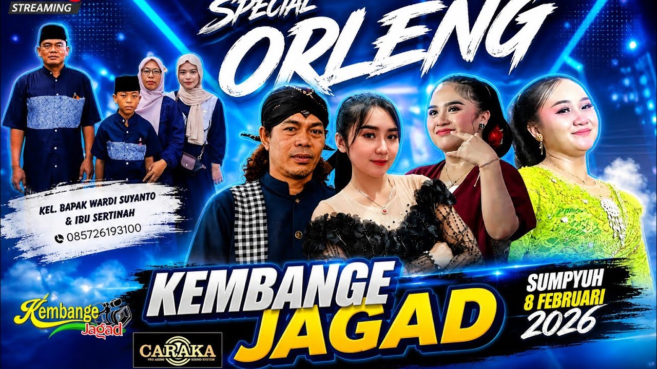 LIVE ORLENG KEMBANGE JAGAD KEMIRI - SUMPIUH 2026 TEMPAT PAK WARDI SUYANTO