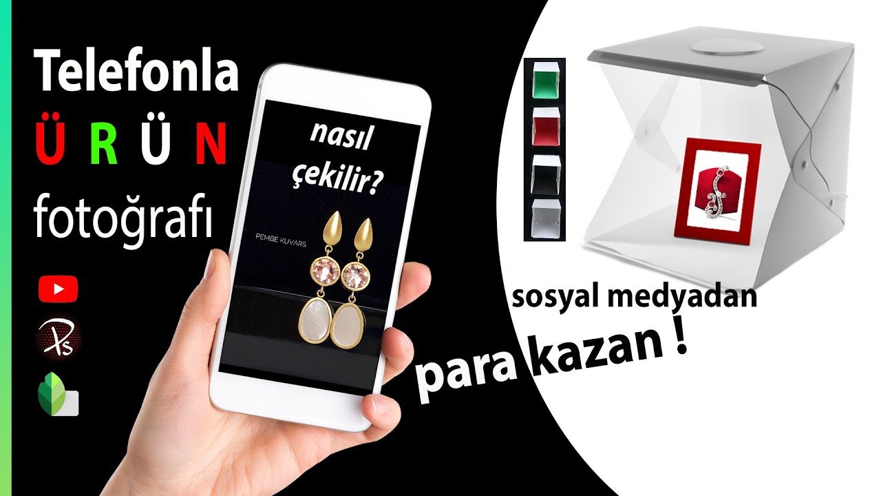 Sosyal Medyadan Para Kazan - Telefonla Ürün Fotoğrafı Nasıl Çekilir? : Mobil Fotoğrafçılık