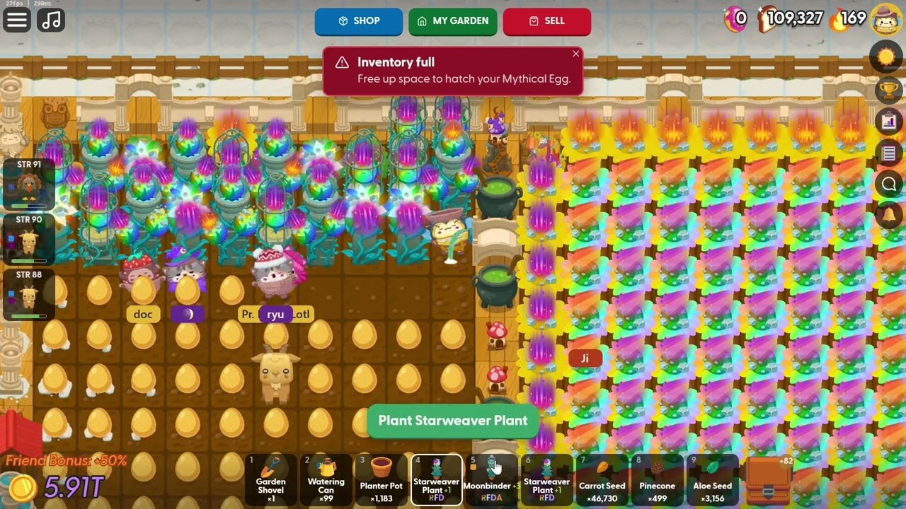 MAGIC GARDEN 100 MYTH EGG HATCH (BY: Avery)