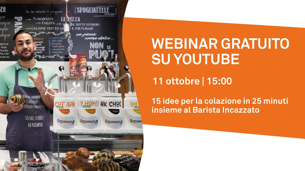 Colazione di tendenza: 15 idee per usare Squeezita suggerite dal Barista Incazzato