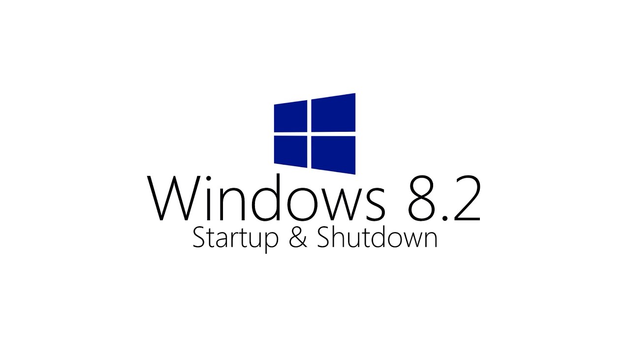 Windows 8.2 Startup & Shutdown Sounds