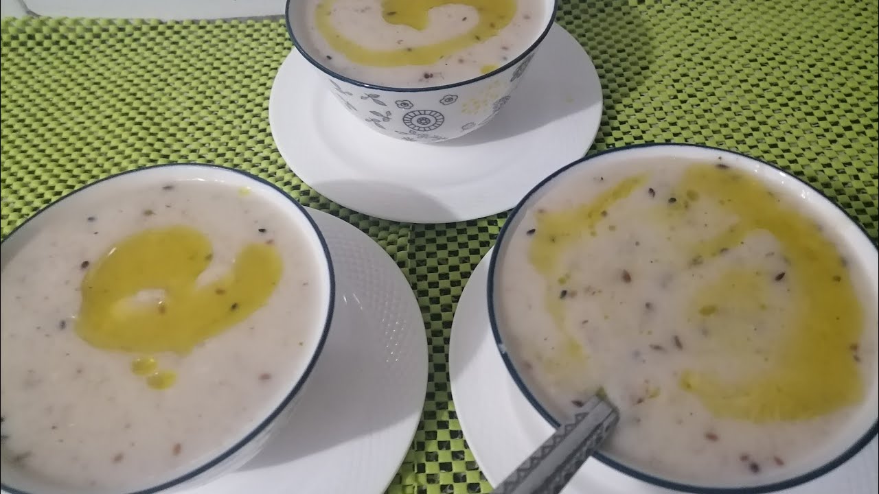 وصفة لنزلات البرد سخونة و لذيذة بزاف لي هي شوربة البلبولة بالزرارع