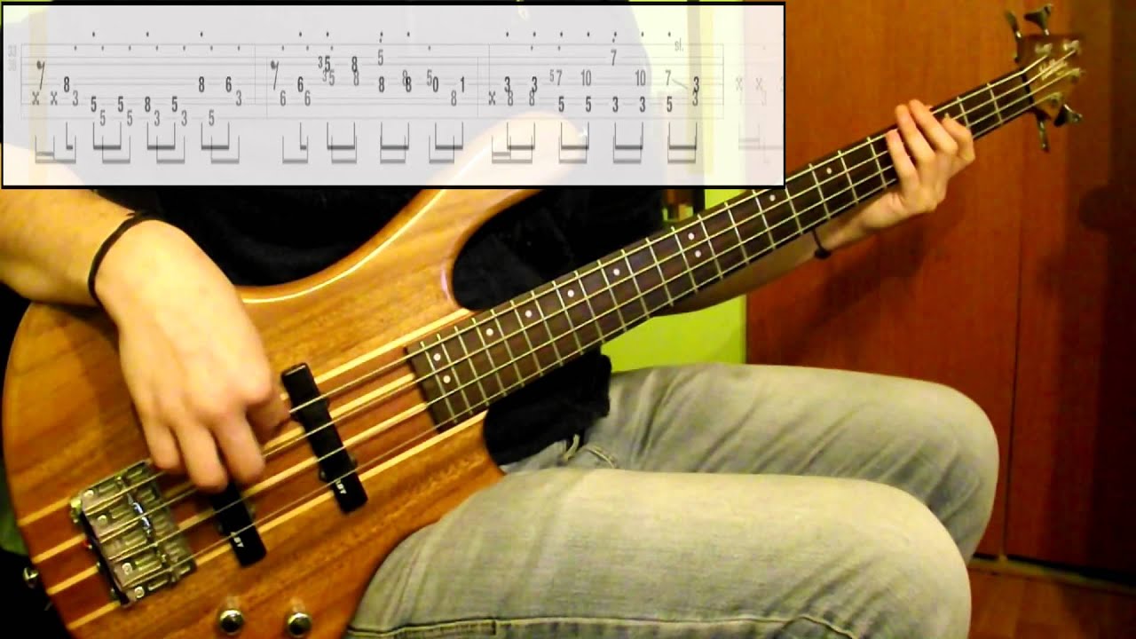 Bad Company - Movin' On (Bass Cover) (Play Along Tabs In Video)