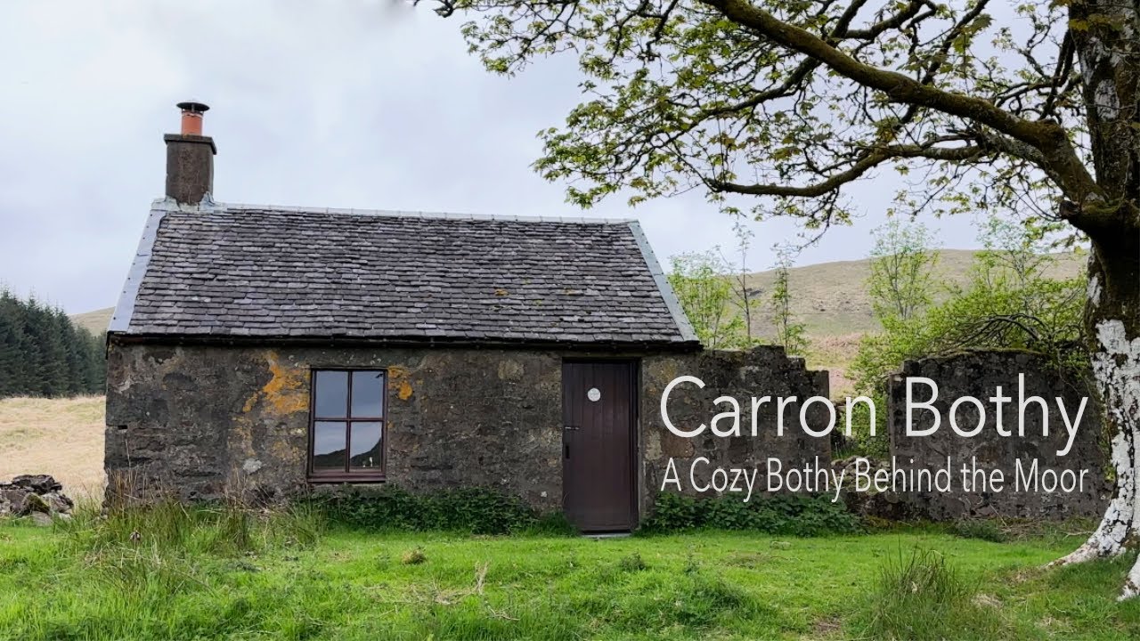 Carron Bothy - Cozy overnight stay during rain in a bothy