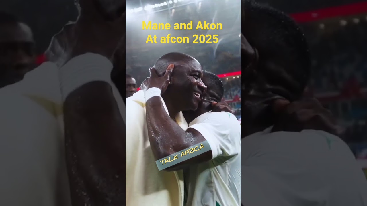 Sadie mane and AKON Link up at afcon 2025
