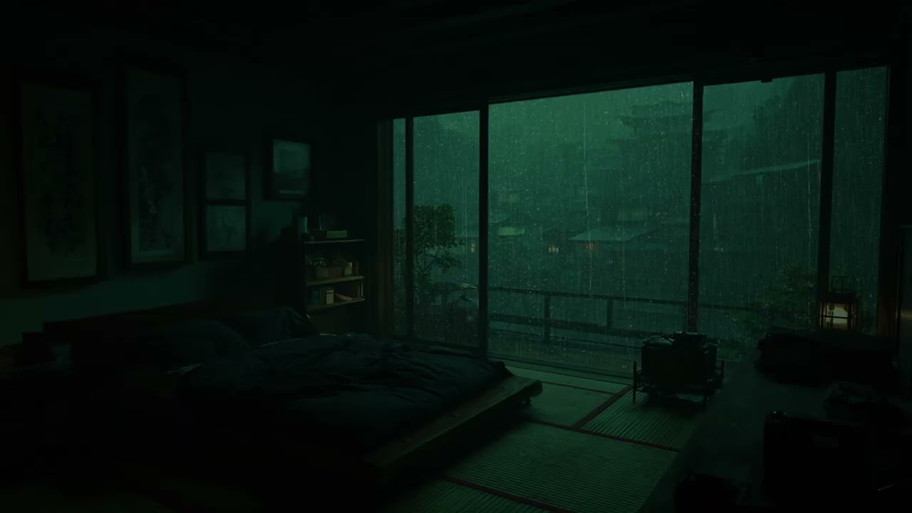 Raindrop Mirage: Relaxing Rain Sounds for Sleep & Stress Relief | Calming Rainfall for Relaxation