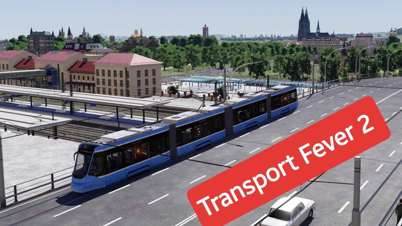 Regensburg Hauptbahnhof (ab J.2025- mit Busbahnhof und Stra&szlig;enbahn (Transport Fever 2)
