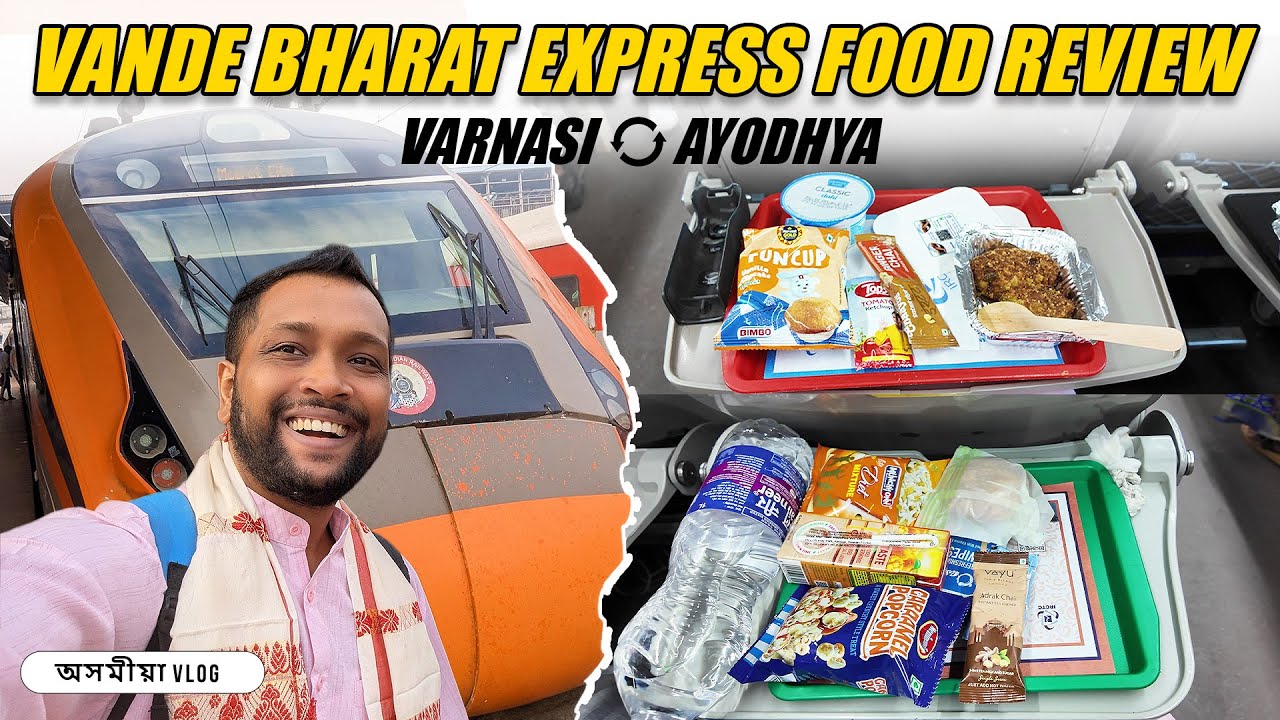 I Tried Vande Bharat Train Food… Was NOT Expecting This
