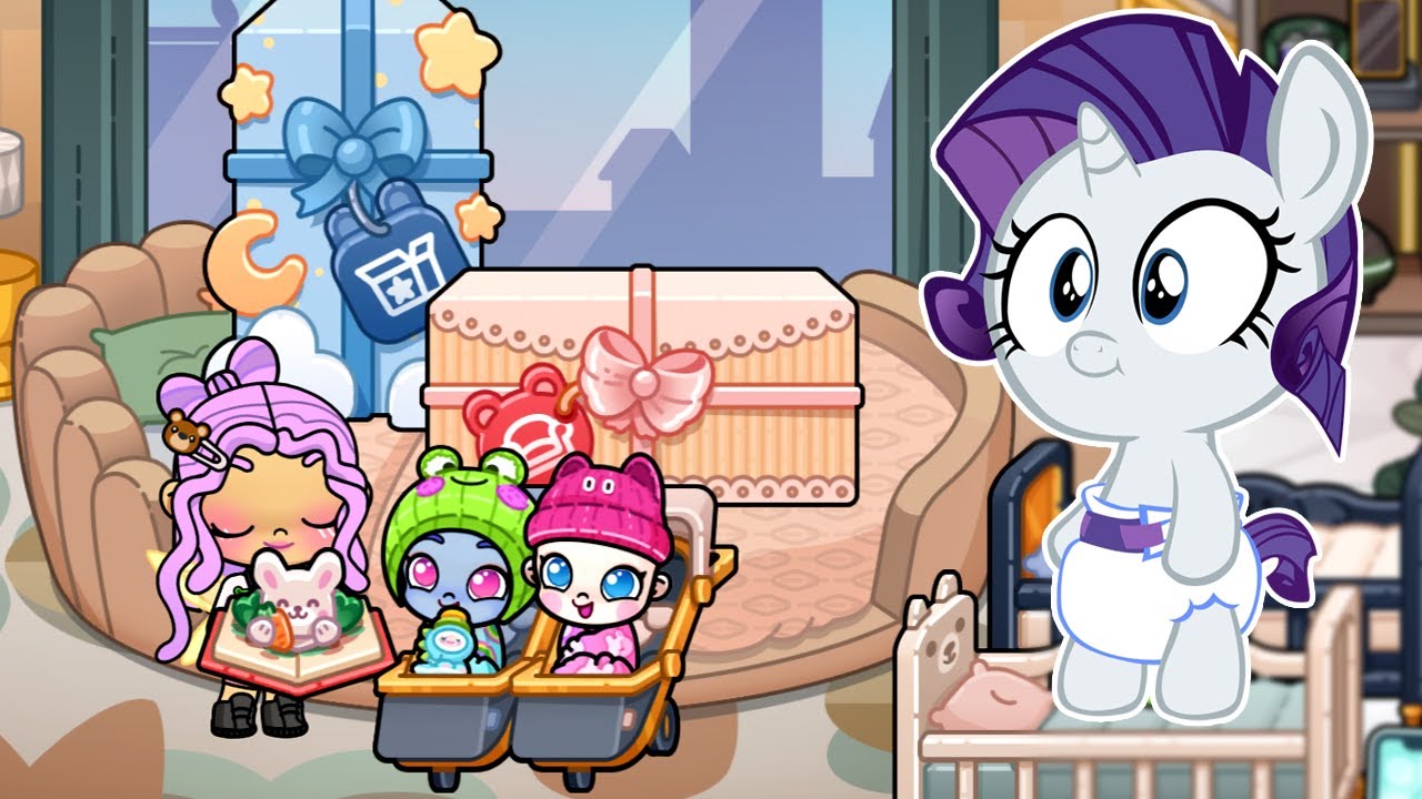 PRESENTES PARA AS PÔNEIS BEBÊS no AVATAR WORLD #LuliRarity