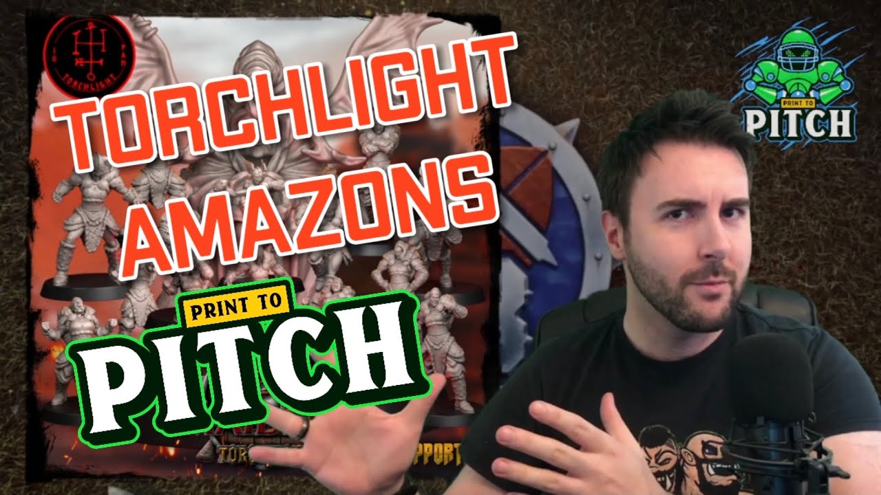 Torchlight Amazon Team - 3D Printing Blood Bowl | Print to Pitch (Bonehead Podcast)