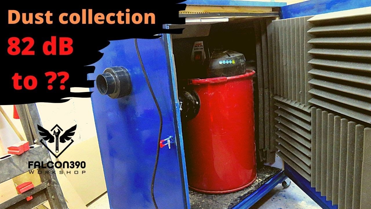 Dust collection system enclosure for my CNC.