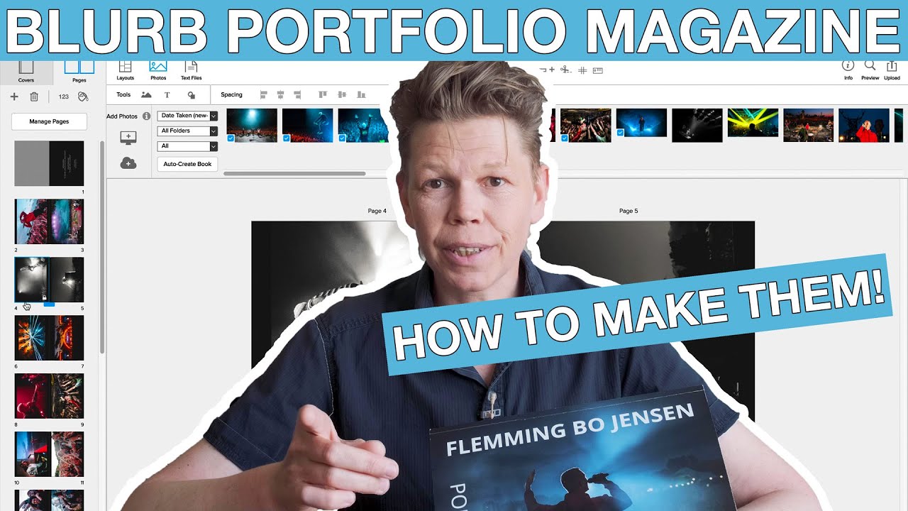 How I make my Portfolio Magazines using Blurb.com