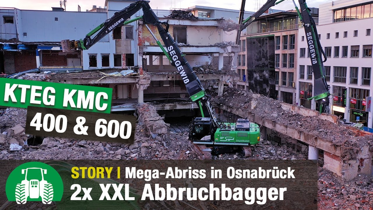 Erdbau- und Abbruchunternehmen Seggewiß | Der neue KMC 400 | Volvo Dig Assist | Bagger | Teil 2