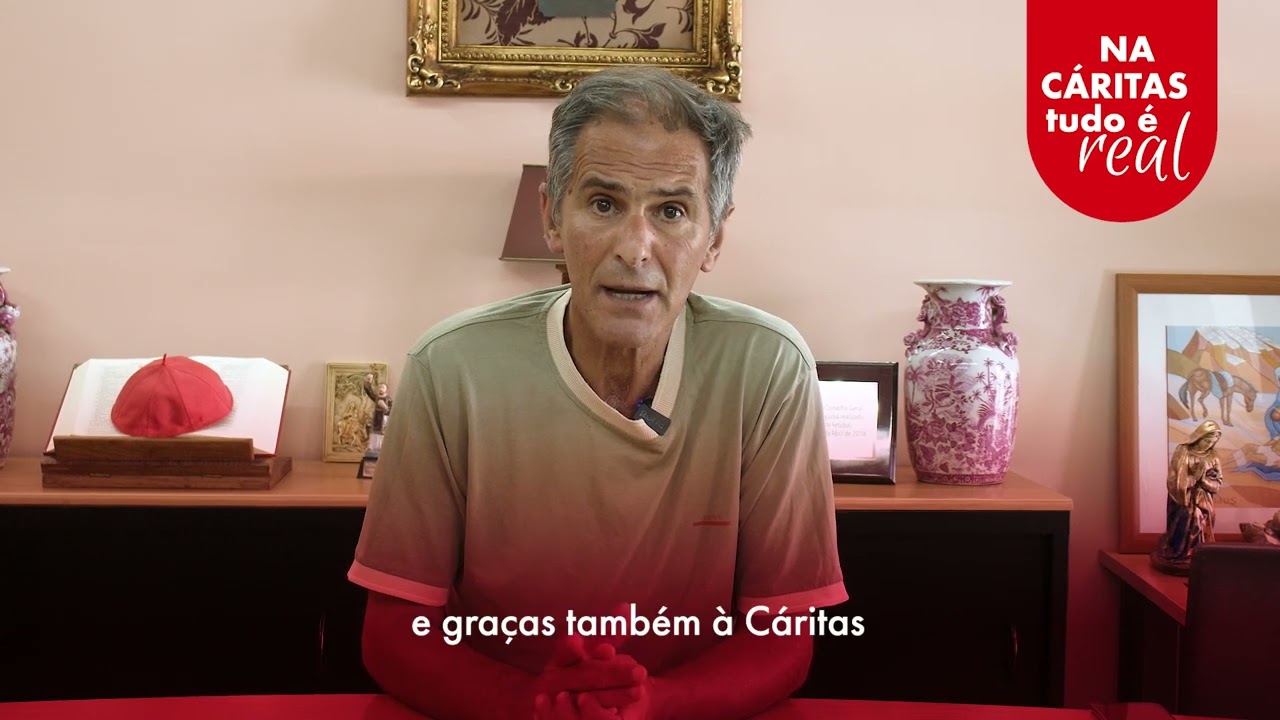 Esta história do Carlos é real e a ajuda da Cáritas também.