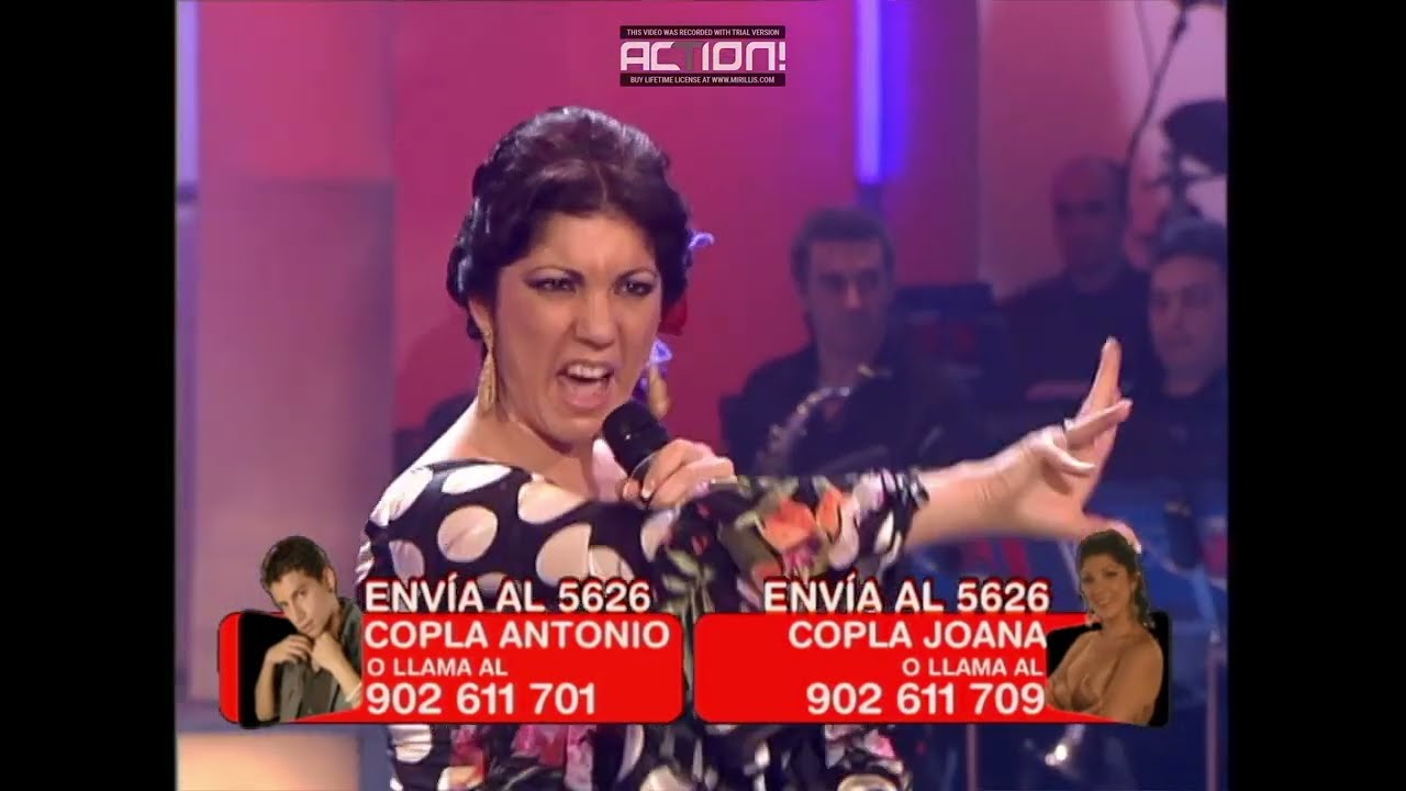 Joana Jiménez- La niña de fuego- gala 23 1º edición copla
