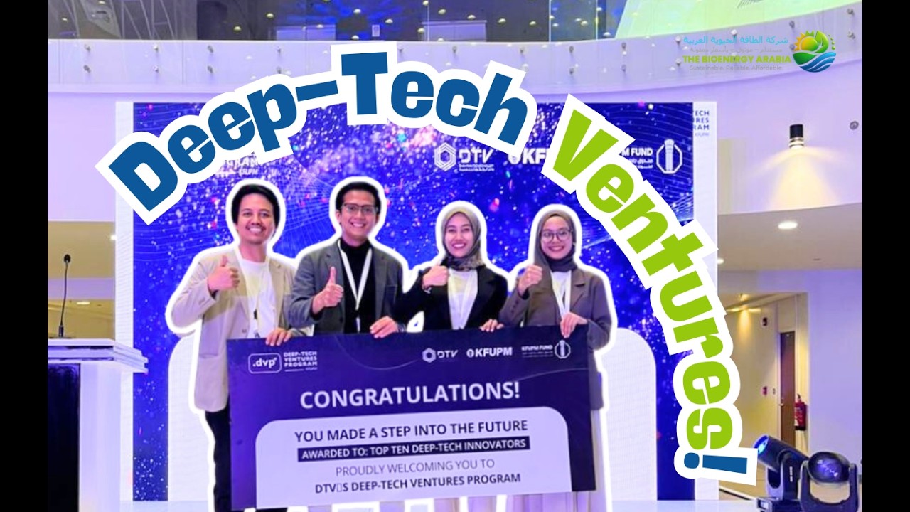 From Waste to Biodiesel - BioEnergy Arabia Pitch at DTV Deep-Tech Ventures Program