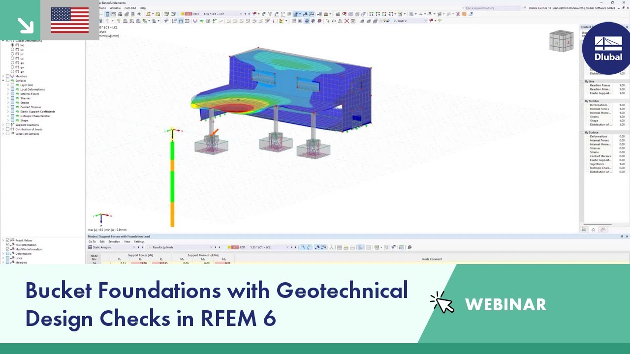 [EN] Webinar | Fondazioni a secchio con verifiche di progetto geotecnico in RFEM 6
