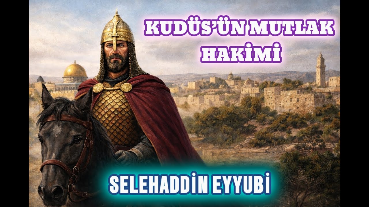 3-) KUDÜS'Ü HAÇLILARDAN TEMİZLEYEN KÜRT PRENS - SELAHADDİN EYYUBİ
