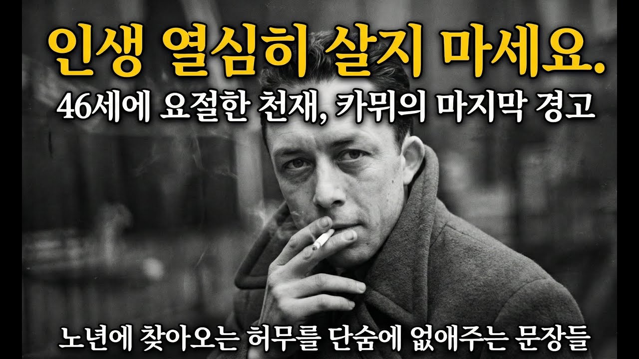 (No Music) 노벨상 작가의 주머니에서 나온 기차표 한 장... 그가 불행했던 진짜 이유 #인생명언성공명언