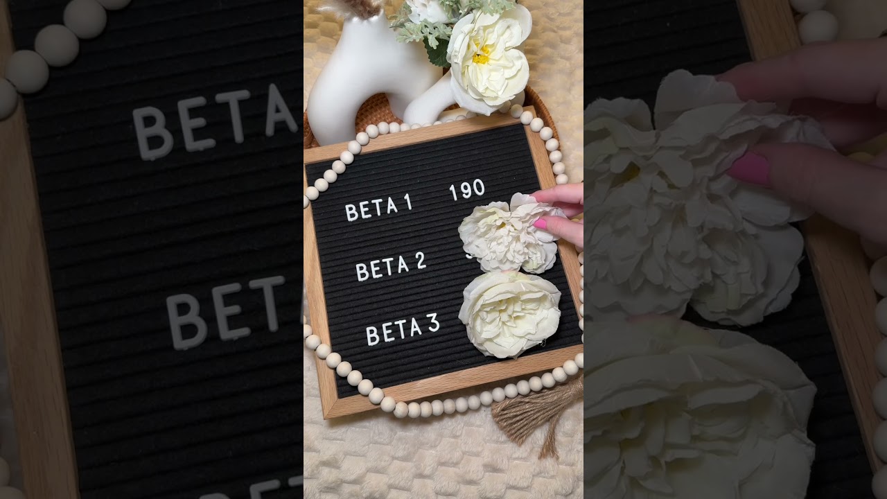 BETA RESULTS #ivf # #ivfwarrior #ivfstory #ivftransfer #betaresults #ttc #ttccommunity