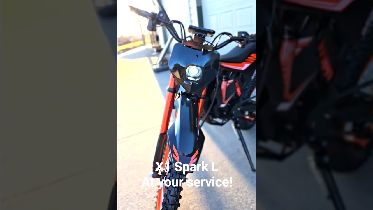 Модель X1 Spark L уже здесь! Самый дешевый и лучший электрический внедорожный мотоцикл 60 В 4500 ...