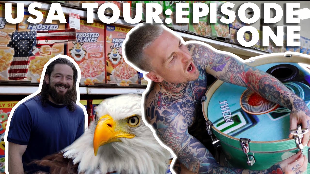 USA TOUR EPISODE 1: NEW KIT, GARSTKA HANG, GROCERIES