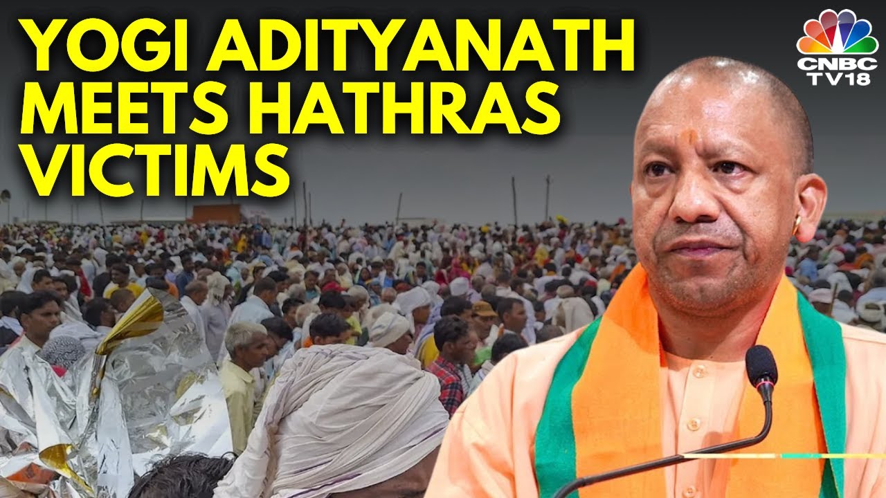 UP Hathras Stampede: CM Yogi Adityanath Meets Victims At Hospital, Death Toll Rises To 121 | N18V