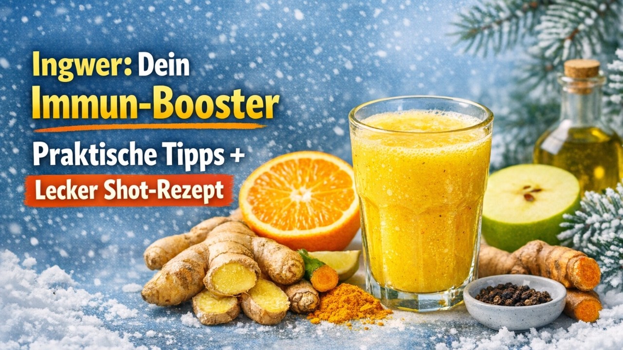 Ingwer: Dein Immun-Super-Booster für den Winter!