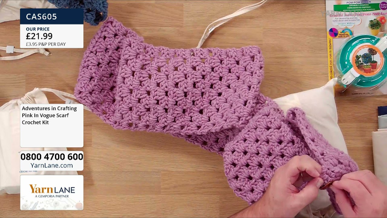 Yarn Lane &ndash; 10/11/2021 &ndash; Sam Sabido is here to show us her collection of In Vogue kits