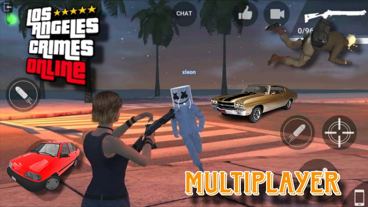 Los Angeles Crimes Online Multiplayer Gameplay 🔥 | LAC Mobile Free Roam