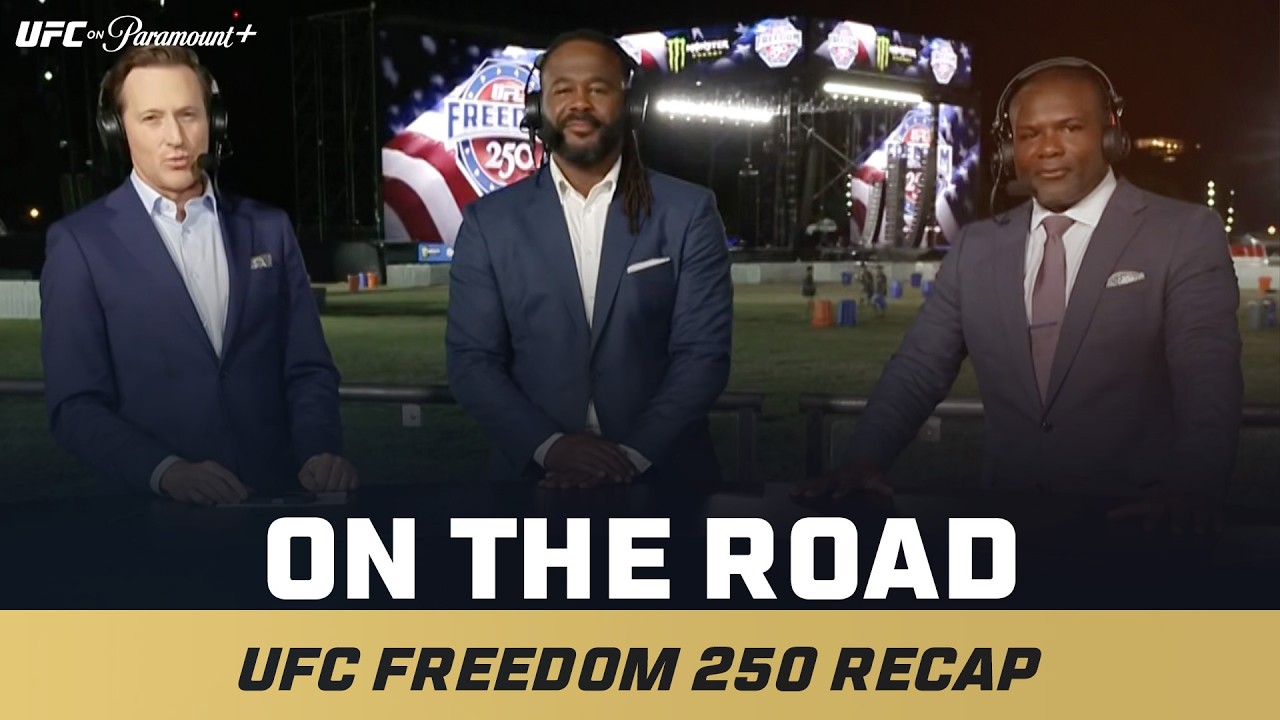 On The Road: UFC Freedom 250 Recap | Justin Gaethje takes down Ilia Topuria in thrilling fashion